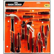 SET DE HERRAMIENTAS 10 PIEZAS BLACK - DECKER HDT51910-LA