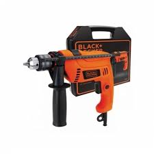TALADRO PERCUTOR 650W 13MM C- KIT BLACK Y DECKER HD650K
