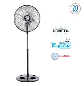 VENTILADOR DE PIE 20" ASPAS METALICAS LILIANA VPM2016