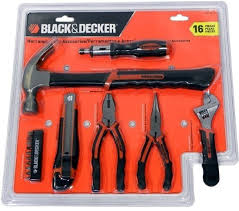 SET DE HERRAMIENTAS 16 PIEZAS BLACK y DECKER 51902