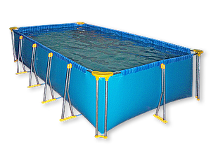 PILETA DE LONA PILETIN 8500 LTS 5.15 X 2.15 X 0.80