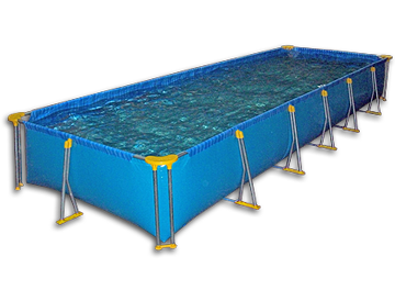 PILETA DE LONA PILETIN 10200 LTS 6.15 X 2.15 X 0.80