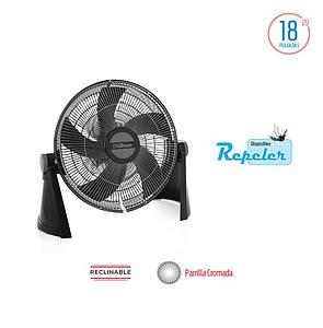 TURBOVENTILADOR PARRILLA CROMADA 18" LILIANA VTFC18