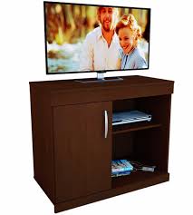 MESA DE TV 120 MELAMINA WENGHE CHOCOLATE