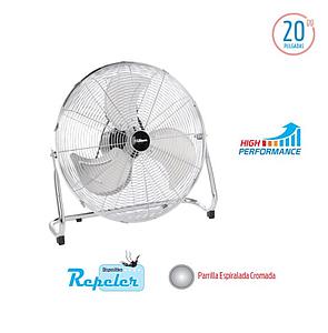 TURBOVENTILADOR PARRILLA CROMADA 20" LILIANA VTFM20