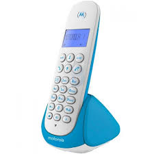 TELEFONO INALAMBRICO AZUL MOTOROLA M750A