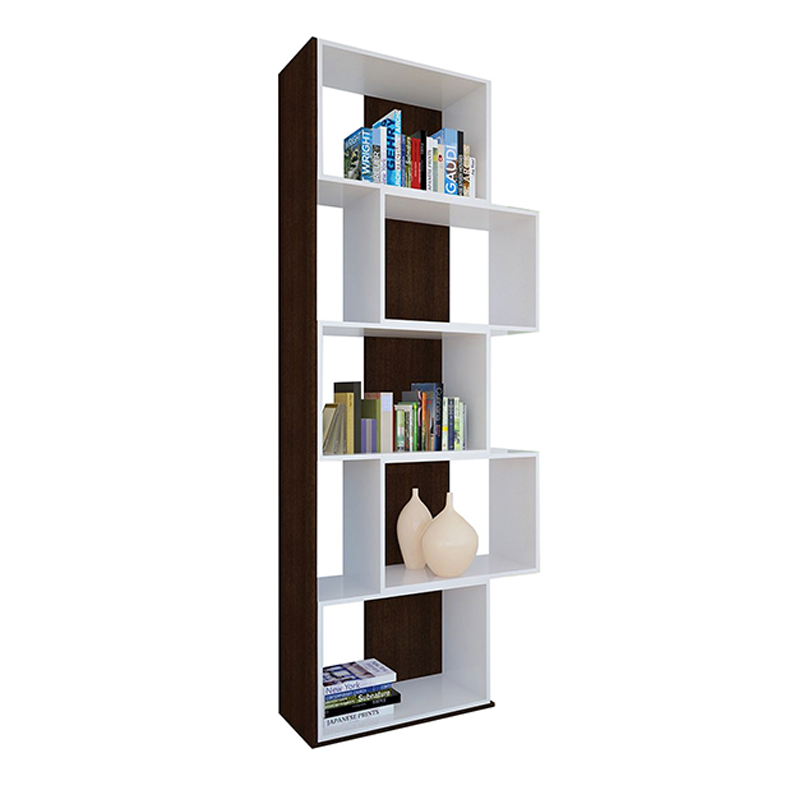 BIBLIOTECA JUVENIL WENGUE CUBOS BLANCOS