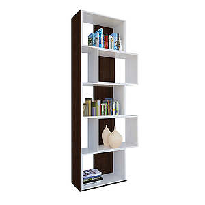 BIBLIOTECA JUVENIL WENGUE CUBOS BLANCOS