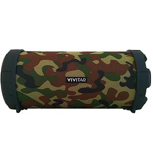 PARLANTE PORTATIL TUBO VIVITAR CON BLUETOOTH CAMUFLADO