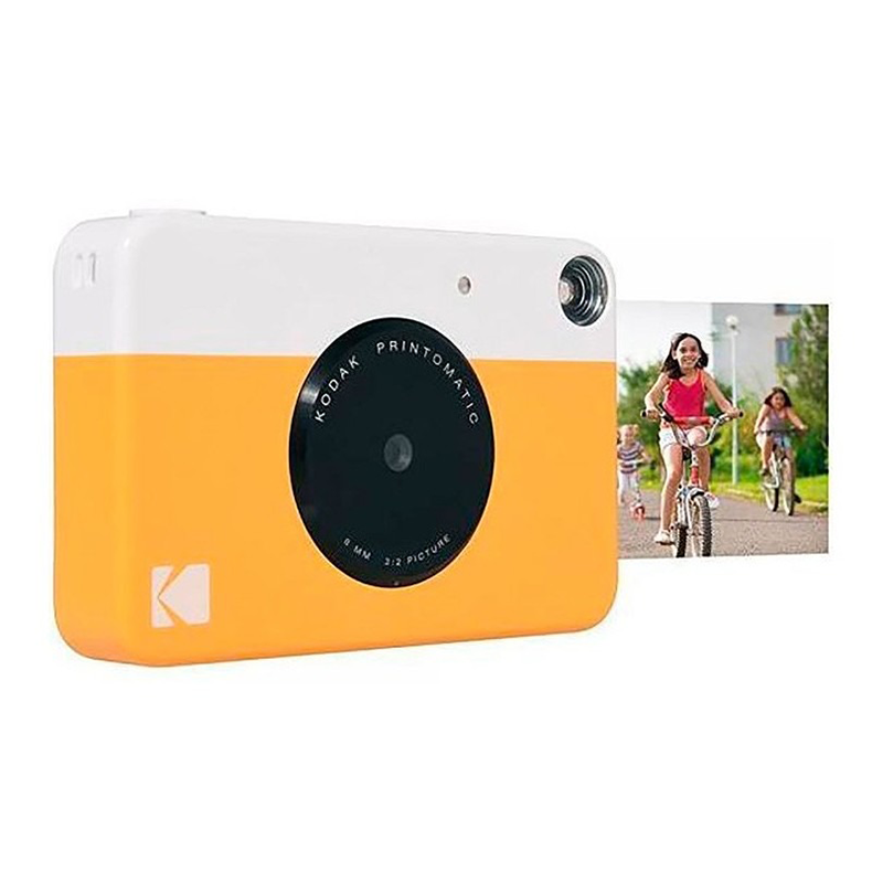 CAMARA INSTANTANEA KODAK PRINTOMATIC AMARILLA