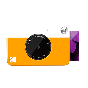 CAMARA INSTANTANEA KODAK PRINTOMATIC AMARILLA