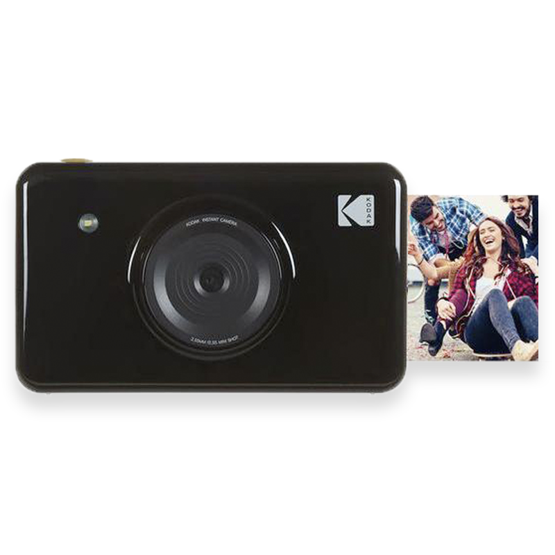 CAMARA INSTANTANEA CON BLUETOOTH KODAK MINI SHOT NEGRA