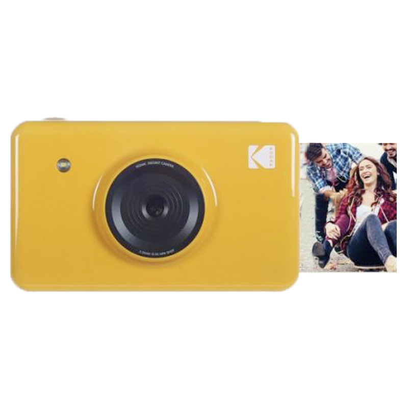 CAMARA INSTANTANEA CON BLUETOOTH KODAK MINI SHOT AMARILLA