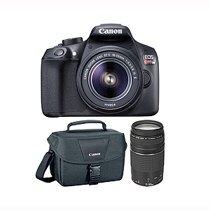 CAMARA DIGITAL CANON EOS REBEL T6 + PREMIUN KIT