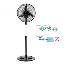 VENTILADOR DE PIE PARRILLA METALICA LILIANA 20" VPRN20