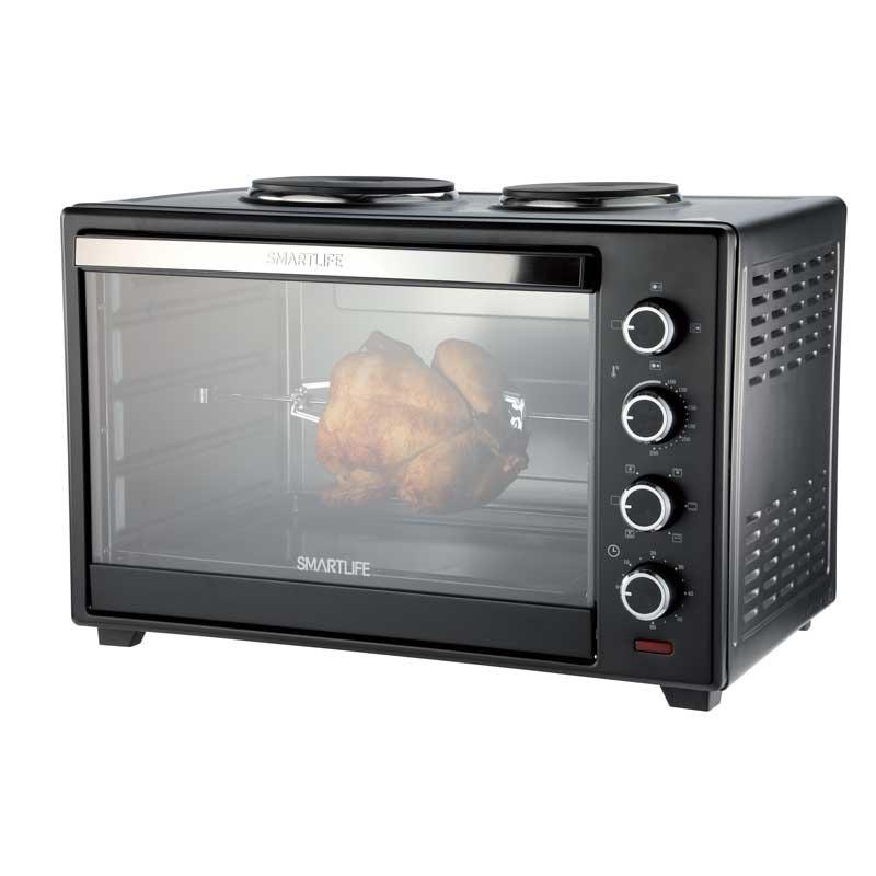 HORNO ELECTRICO +2 CALENTADORES 60 LTS SMARTLIFE TORS60