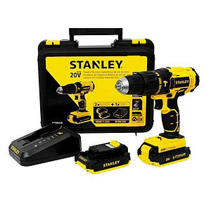 TALADRO INALAMBRICO 13MM 20V STANLEY SCD201C2K
