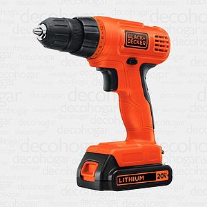 TALADRO INALAMBRICO 10MM 20V BLACK Y DECKER LD120
