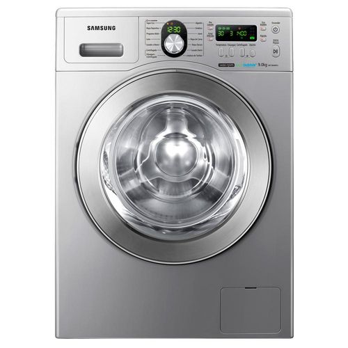 LAVARROPAS AUTOMATICO SAMSUNG 9 KG SILVER 1400 RPM WW90PUU