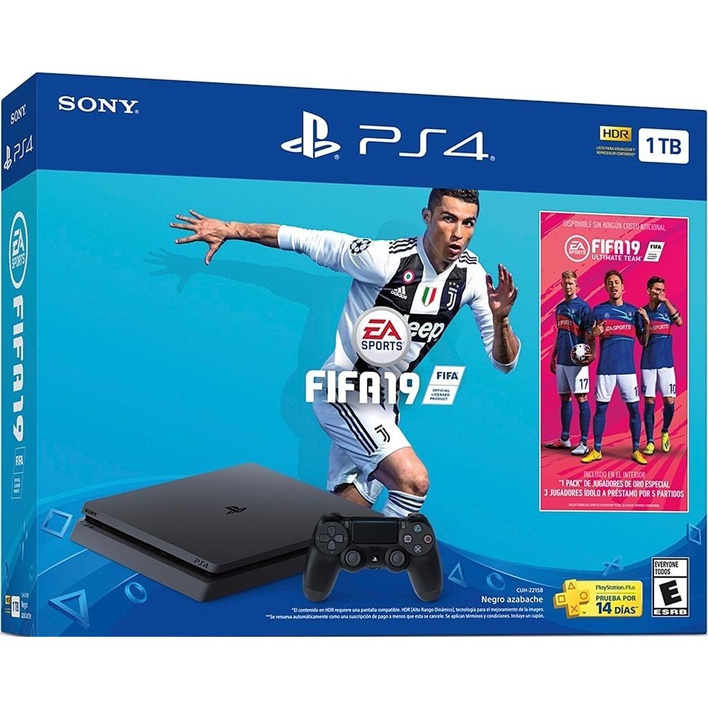 PLAY STATION 4 ORIGINAL SLIM SONY 1 TB + FIFA 2019
