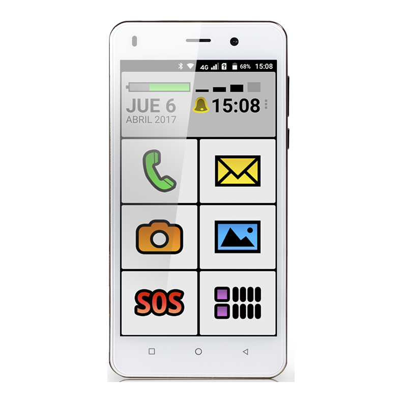 CELULAR EXO SPANKY 4G + FUNDA