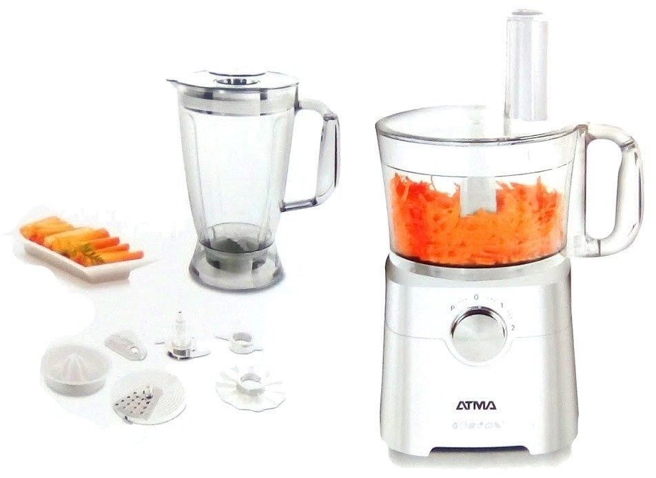 MULTIPROCESADORA CON VASO LICUADOR ATMA LP8425E