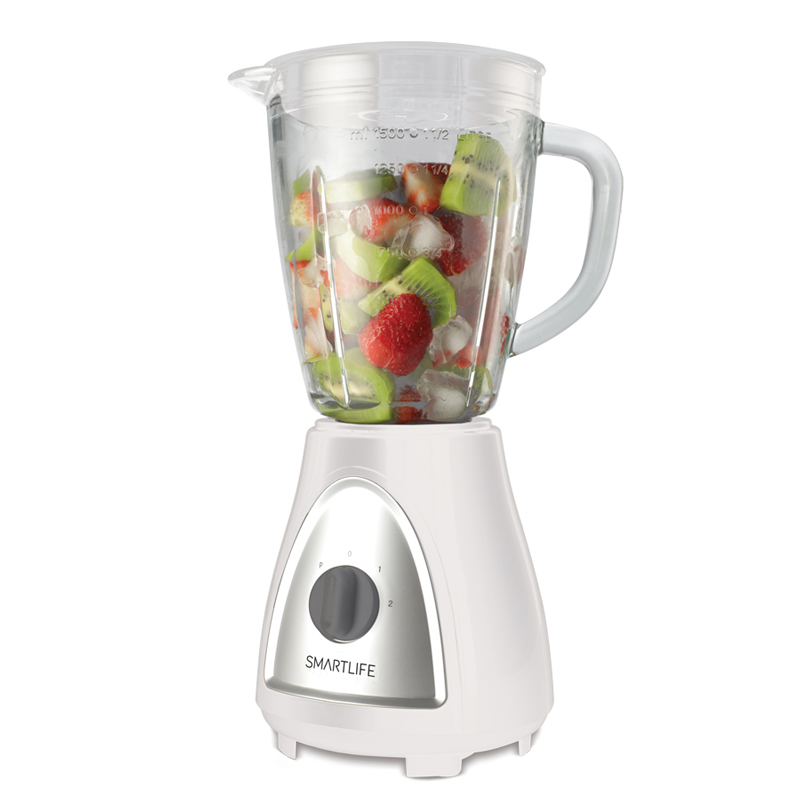 LICUADORA DE MESA SMARTLIFE BLANCA BL1008W