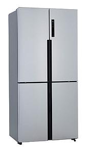 HELADERA CON FREEZER SIDE BY SIDE  INVERTER ACERO 516 LTS KRSS0