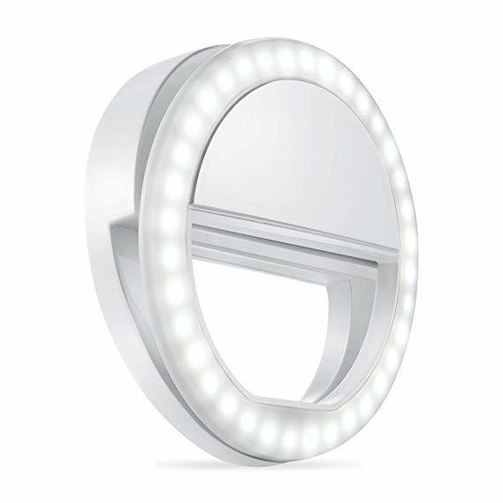 ARO DE LED SELFIE PARA CELULARES Y TABLET 3 EN 1