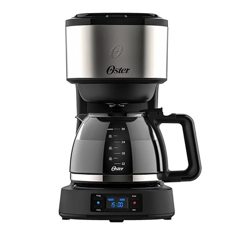 CAFETERA DE FILTRO ACERO 8 TAZAS OSTER DC10SS