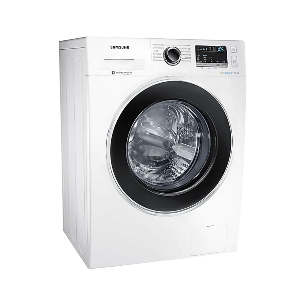 LAVARROPAS AUTOMATICO SAMSUNG INVERTER 7.0 KG BLANCO 1400 RPM WW70J4463GW