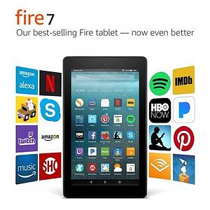 TABLET PC AMAZON 7" FIRE7 DE 16GB Y 1 GB RAM