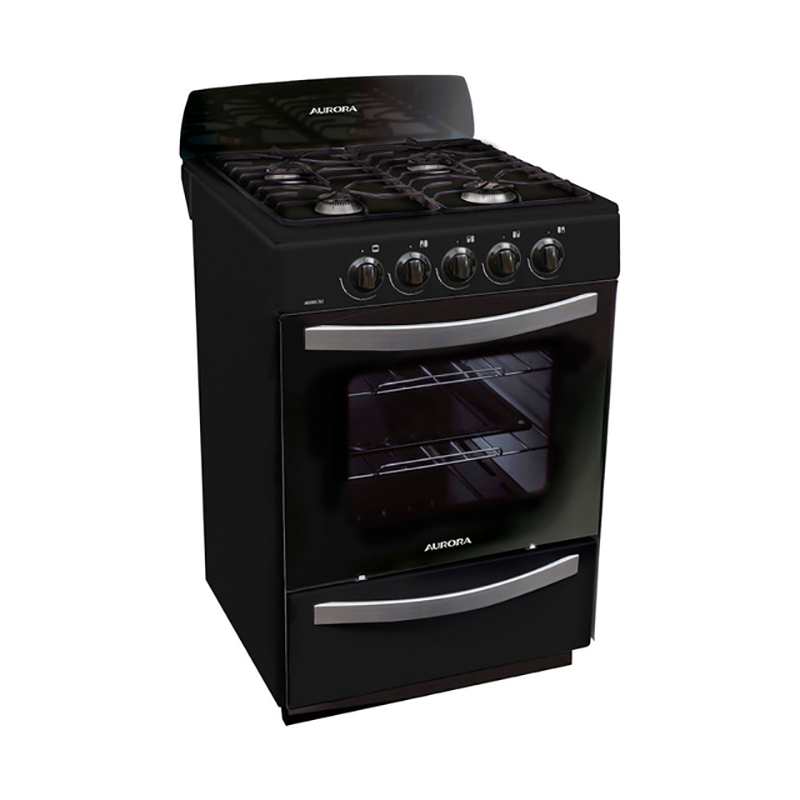 COCINA AURORA NEGRA BASICA MULTIGAS 56CM ARGENTA 3