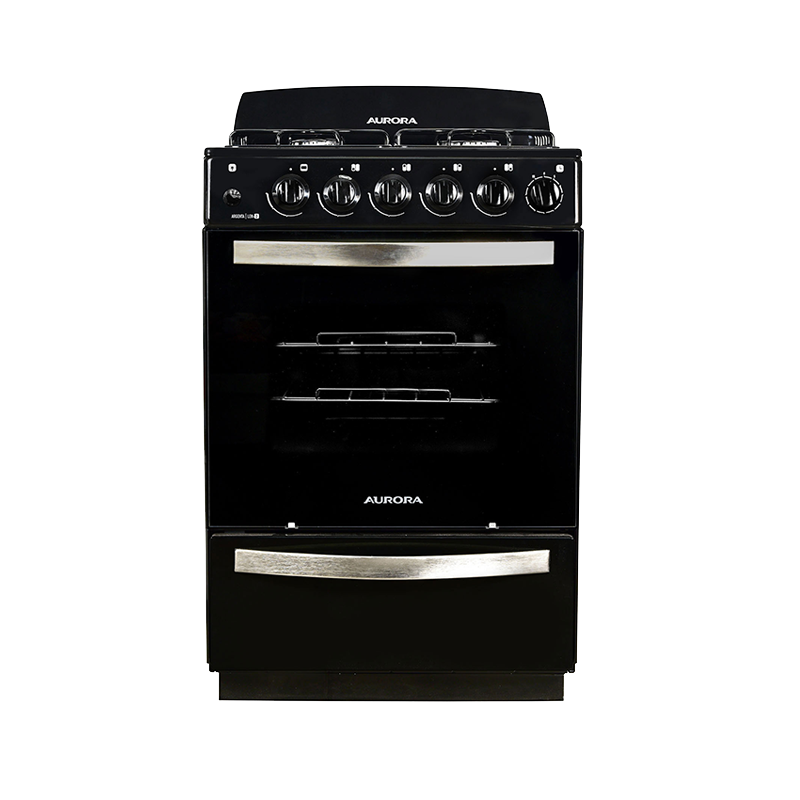 COCINA AURORA NEGRA BASICA MULTIGAS 56CM ARGENTA 3