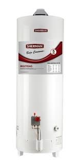 TERMOTANQUE A GAS MULTIGAS SHERMAN PIE 120 LTS ENT-SUPERIOR TPGP120MSH13