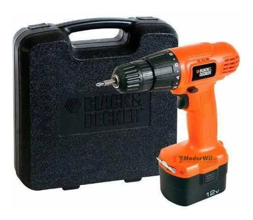 DESTORNILLADOR TALADRO INALAMBRICO BLACK Y DECKER CD121K