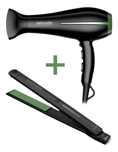 SET DE PLANCHITA AVOCADO + SECADOR AVOCADO GAMA