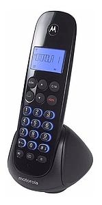 TELEFONO INALAMBRICO SIMPLE BLANCO NEGRO MOTOROLA M750