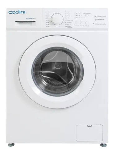 LAVARROPAS AUTOMATICO CODINI 6KG BLANCO 1000 RPM ECOWASCH 6510