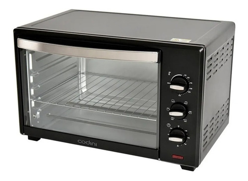 HORNO ELECTRICO CODINI CONVECCION NEGRO 46 LTS 46CL