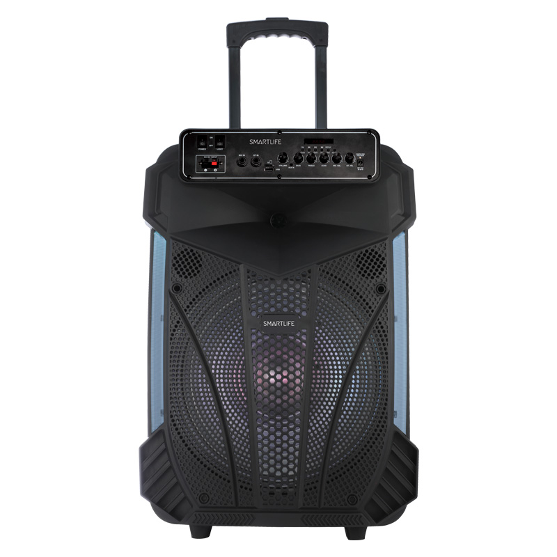 PARLANTE PORTATIL 15" BLUETOOTH -USB 50W SMARTLIFE PB115050