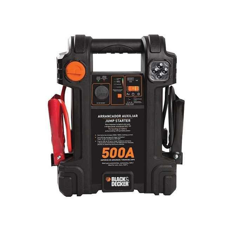 ARRANCADOR PORT INFLADOR USB Y LAMP B-D JS500CC