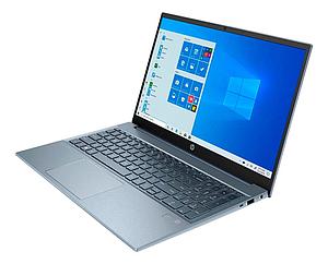 NOTEBOOK HP PAVILION 15.6" AMD RYZEN 7 5700U DISCO 512 SSD Y 8 GB RAM +W10