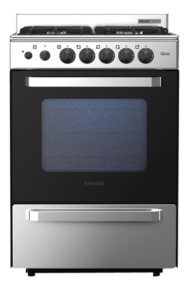 COCINA ESKABE INOXIDABLE CON ENCENDIDO Y LUZ 57 CM MULTIGAS Q10X