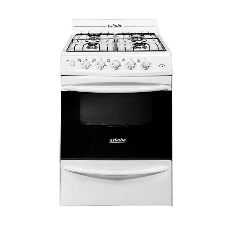 COCINA ESKABE BLANCA BASICA 57CM MULTIGAS Q7B