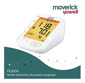 TENSIOMETRO DIGITAL DE BRAZO MAVERICK YE680B
