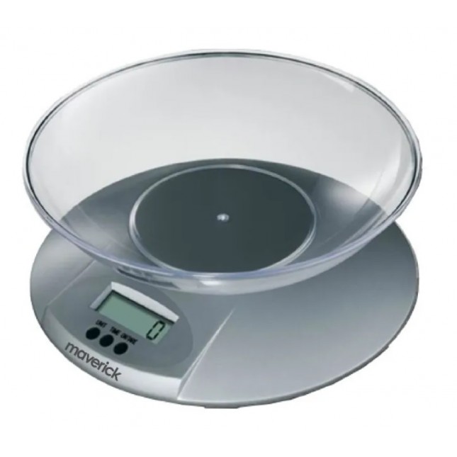 BALANZA DE COCINA CON BOWL MAVERICK BKDV01