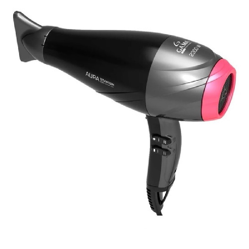 SECADOR DE CABELLO PROFESIONAL GAMA AURA TITANIUM 2400W