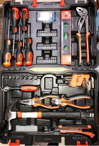 SET DE HERRAMIENTAS 152 PIEZAS BLACK Y DECKER BMT152C