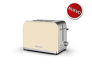 TOSTADORA 2 PANES BAHIA MARFIL PEABODY T387I
